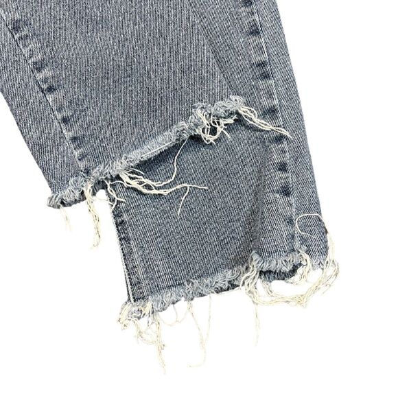 YMI Womens Denim Blue Jeans Hi Rise Dream Fit Straight Leg Ankle Length 3 26 - Picture 4 of 10